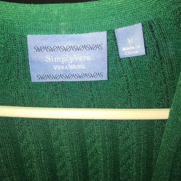 VERA WANG Green Light sweater - Picture 2 of 5